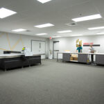 Kongsberg X44 cutting table in a design and prototyping lab for custom packaging.
